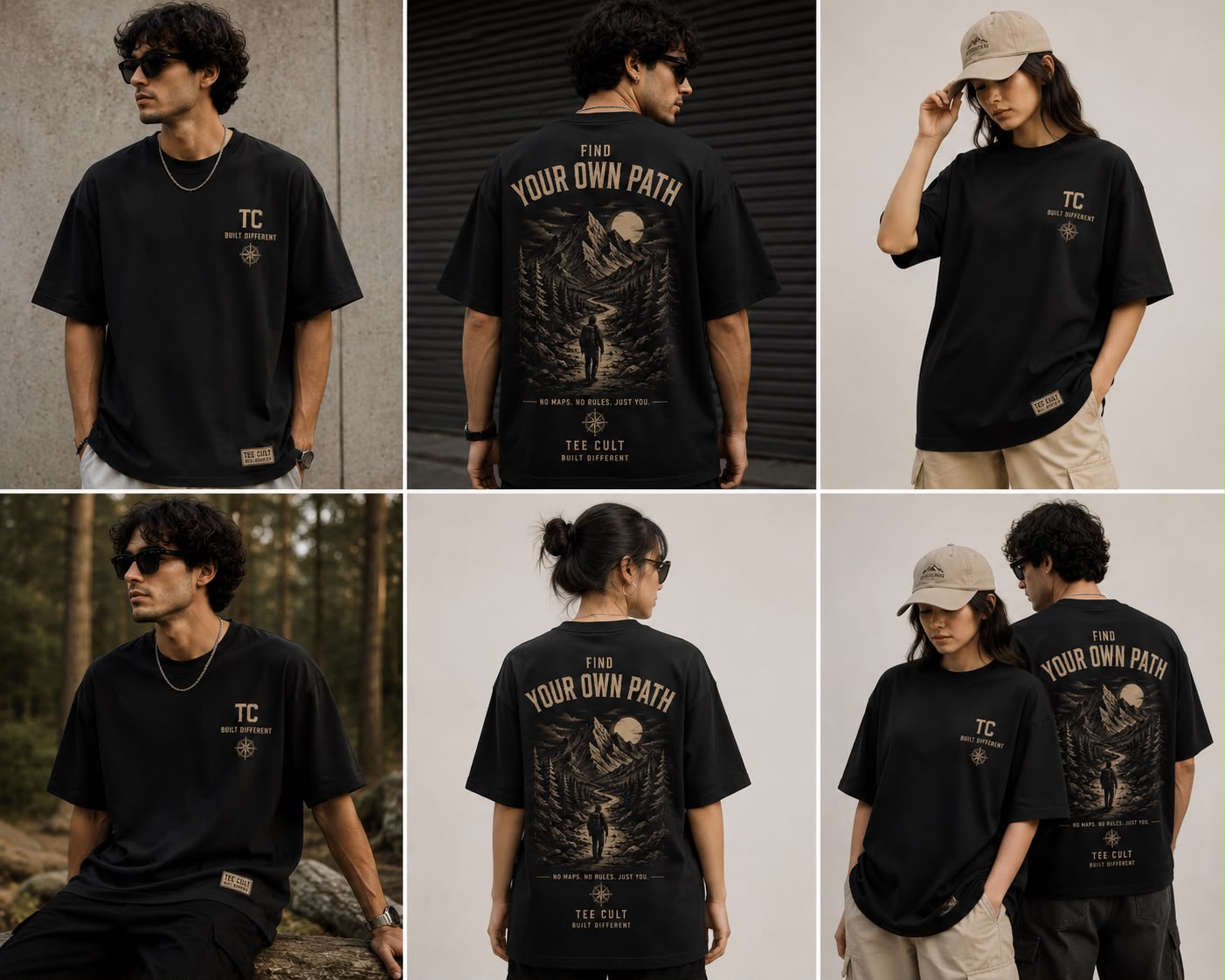 Oversize Unisex Tshirts